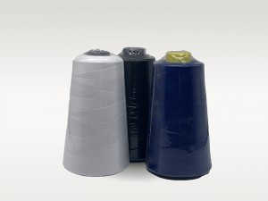 Factory Cheap Price 40/2 5000yds 100% Polyester Sewing Thread for Sewing Machine and Hoodie