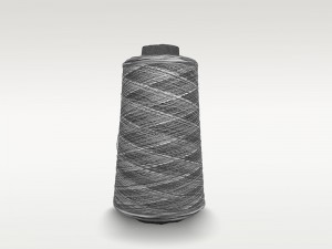 Flying knitted upper Segment dyed yarn support customization