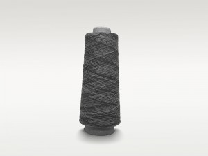 Flying knitted upper Segment dyed yarn support customization