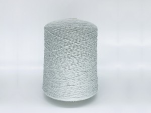 hot sale colored melange sunday angora yarn for sweaters