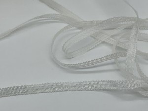 Factory Price Wholesale Soft Acrylic / Nylon Hollow Tape Blended Cotton Yarn