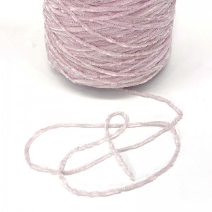 Fancy Yarn Super Sof 100%Polyester Chenille Yarn 1/2NM -1/18NM