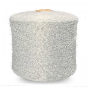 hot sale colored melange sunday angora yarn for sweaters