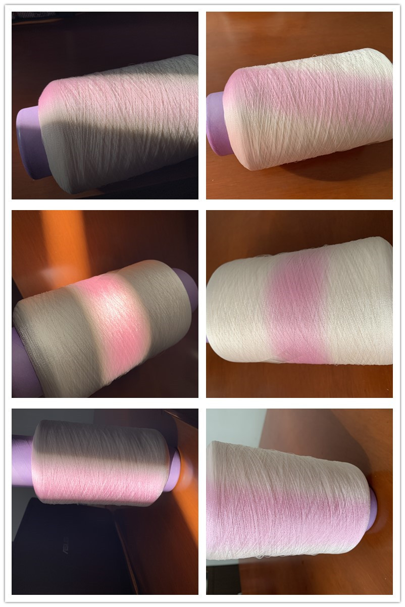 White to Pink Photochromic UV Color Changing Thread