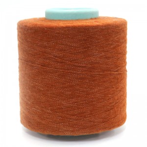 Factory free sample Grinding yarn dyed cone fancy yarn for sweater