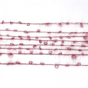 Boucle knitting yarn acrylic wool nylon blended loop yarn for knitting sweater